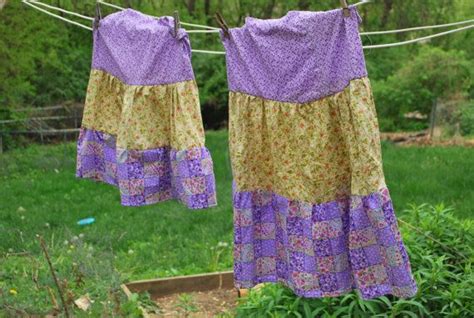 Matching Threetiered Prairie Skirts By Sweetefelicity On Etsy 1500