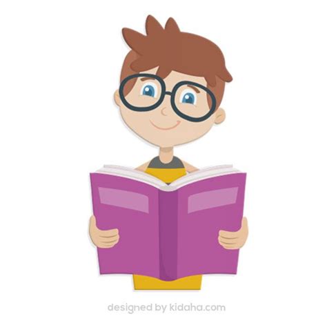 Boy Reading Book Clipart Free Download On Clipartmag