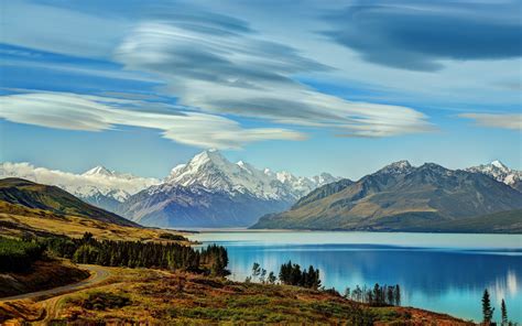 1920x1200 Beautiful Lake New Zealand 1200p Wallpaper Hd Nature 4k