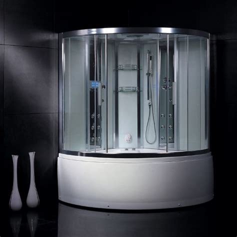 Ariel whirlpool tub with handheld shower. Ariel Platinum Steam Shower Enclosure & Whirlpool Bathtub ...