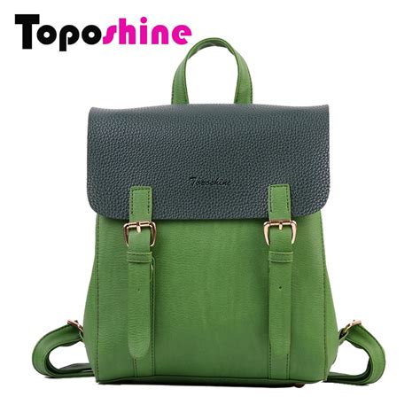 Buy Toposhine New Design Female Backpacks Fashion Square Girls