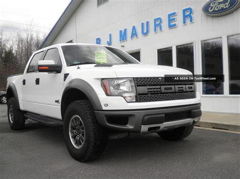 2011 Ford F 150 Svt Raptor Crew Cab Pickup 4 Door 6 2l