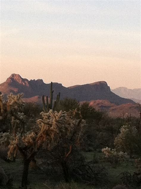 Tucson Mountains One Of 5 Mountain Ranges In Tucson