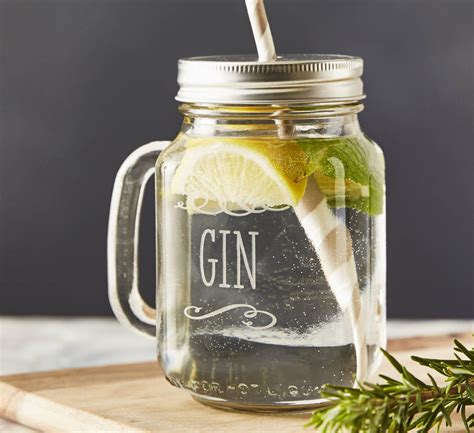 Many of the gins we offer are craft gins produced by artisan distilleries in small batches, and are truly exceptional spirits. Personalised Gin Mason Jar By Sophia Victoria Joy ...