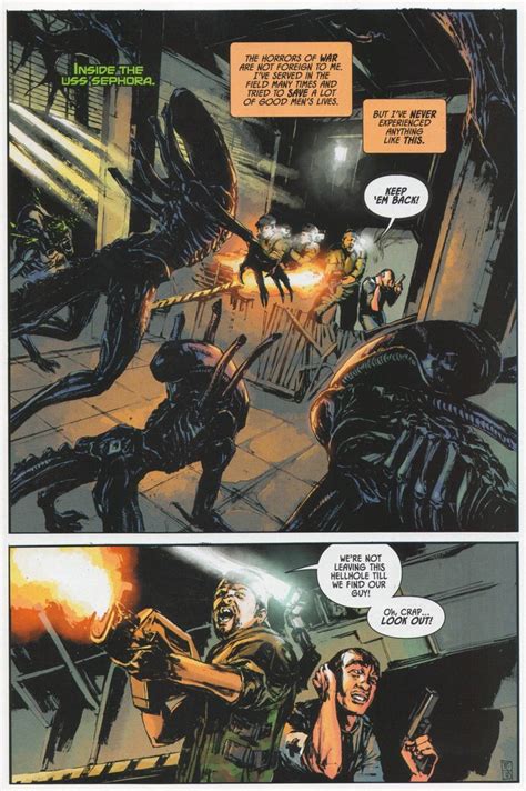 aliens colonial marines dark horse comic preview avpgalaxy