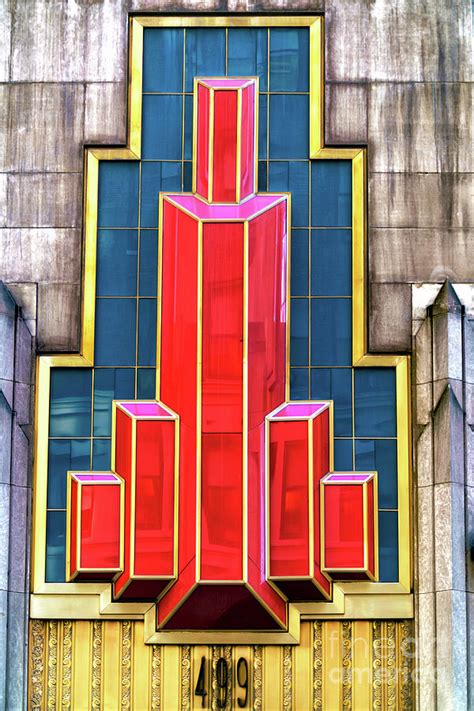 New York City Art Deco Details Photograph By John Rizzuto Pixels