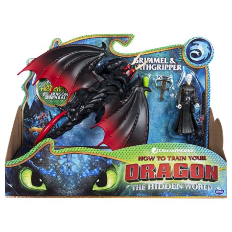 Dreamworks Dragons Deathgripper And Grimmel Dragon With Armored