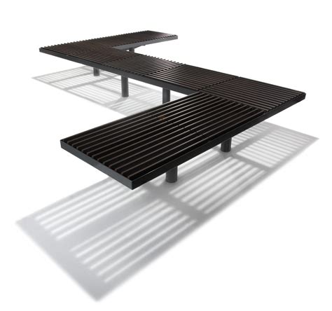Modular bench seating "GRID" by Lars Vejen