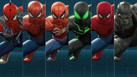 Spider Man Ps4 Suits List All Costumes And Suit Powers Gamerevolution