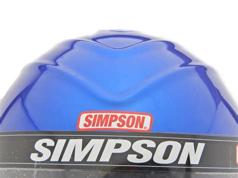 Simpson Diamondback Helmet Snell Sa2015 Blue
