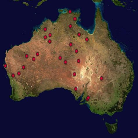 Impact Craters On Earth Australia