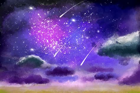 星空の背景イラスト イラスト素材 無料ダウンロード Lovepik