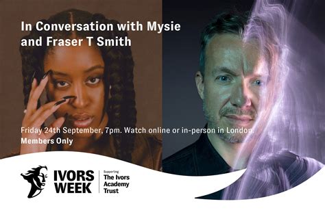 In Conversation With Mysie And Fraser T Smith The Ivors Academy