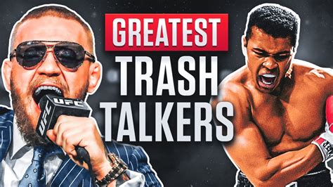 The Greatest Trash Talkers In Sports History Youtube