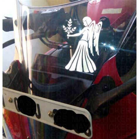 Sito ufficiale di valentino rossi: Virgo sun sign stickers for cars, bikes, laptops