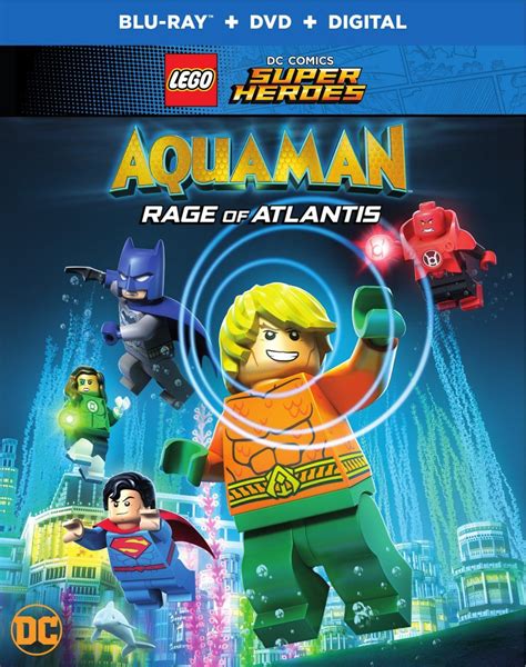 Lego Dc Comics Super Heroes Aquaman Rage Of Atlantis Blu Ray Review
