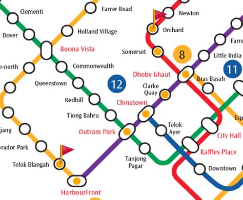 Telok blangahi mrt jaam on vaid üks imepärastest kohtadest singapur's. MRT to Orchard from Telok Blangah MRT Station, Singapore