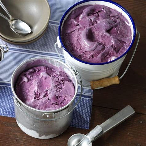 Blueberry Ice Cream Recipe How To Make It Taste Of Home
