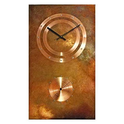30 Inch Copper Wall Clock Rustic Farmhouse Art Decor 7th