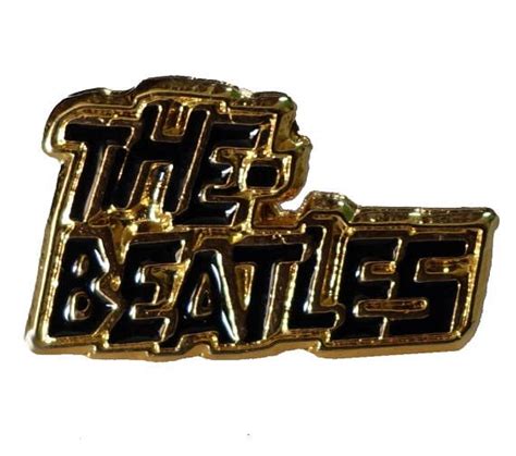 The Beatles Vintage Enamel Pin Button Badge Lapel John Paul Etsy