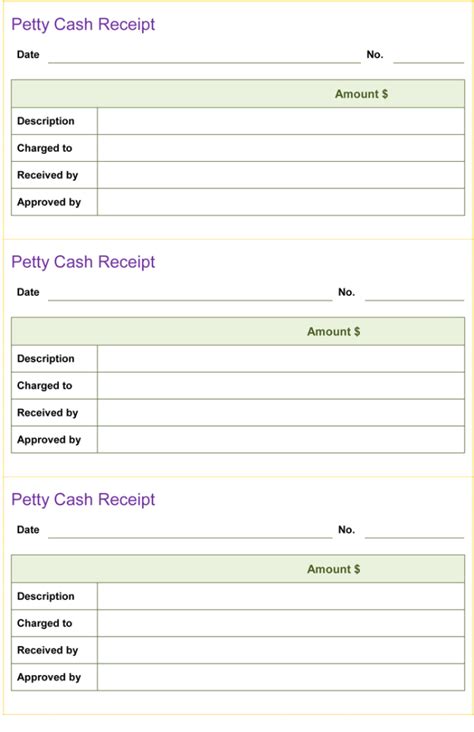 cash receipt template 5 printable cash receipt formats