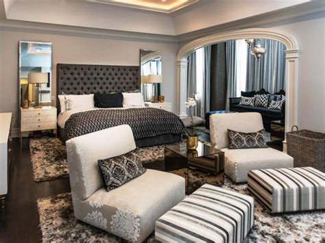 I know a hot mess! Living Room Layout And Decor Sitting Area In Large Master ...