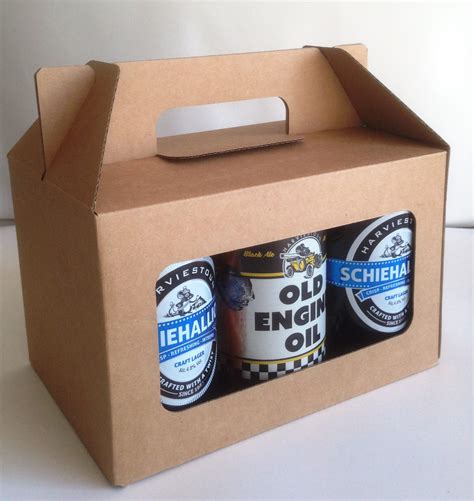 Beer Or Cider Can Carrier T Boxes Db168 Packaging For Retail