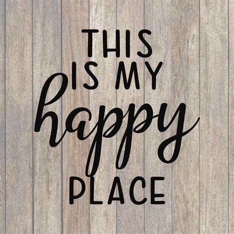 This Is My Happy Place Svg File Southern Style Svg Hand Lettered