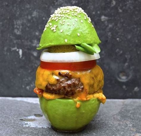 Wien m., haddad e., sabate′ j. Kuliner Unik, Sensasi Makan Burger Alpukat di The Avocado ...