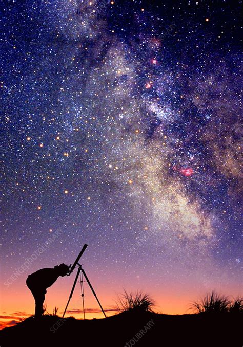 Amateur Astronomy Stock Image R1040100 Science Photo Library