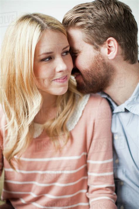 Young Happy Couple Together Stock Photo Dissolve