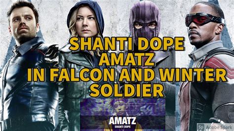 Shanti Dope Amatz Featured In Falcon And Winter Soldier Ronsastv