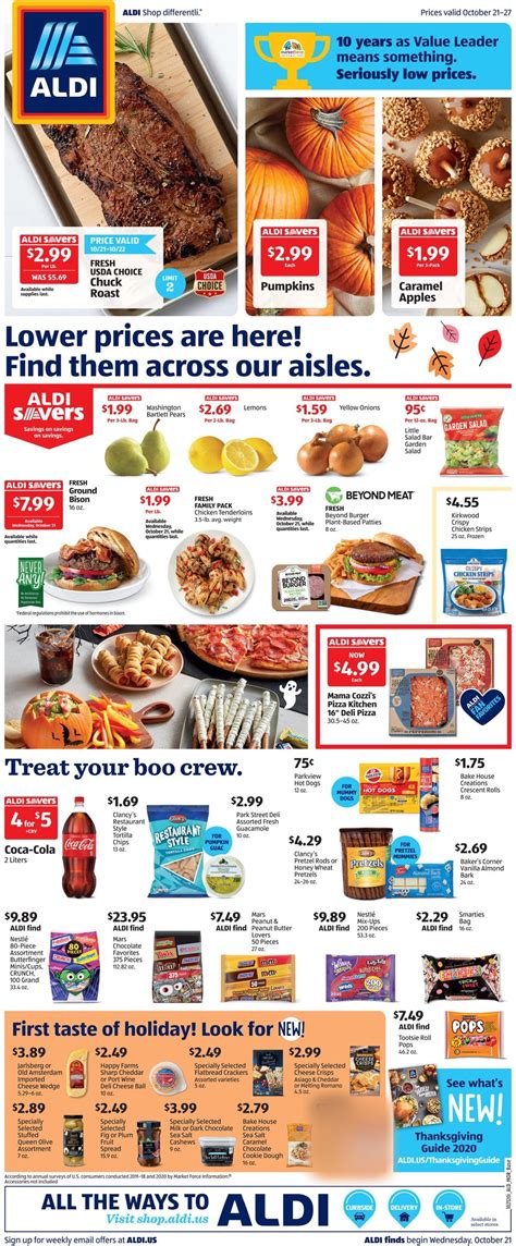 ALDI Ad Circular - 10/21 - 10/27/2020 | Rabato