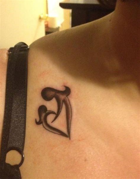 2 Hearts Intertwined Tattoo Tattoo Design
