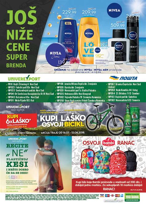 Zdravlje kroz katalog akcija i kupona. Univerexport katalog akcija, 30. jul do 12. avgust 2018 s75075