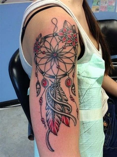The tattoo exists in different colors and patterns, with decorative images of arrows, birds, beads and other symbols.however, before rushing to your local tattoo store and making this long term decision, consider choosing from plenty of dream catcher tattoo ideas to start with. 60 Dreamcatcher Tattoo Designs 2017
