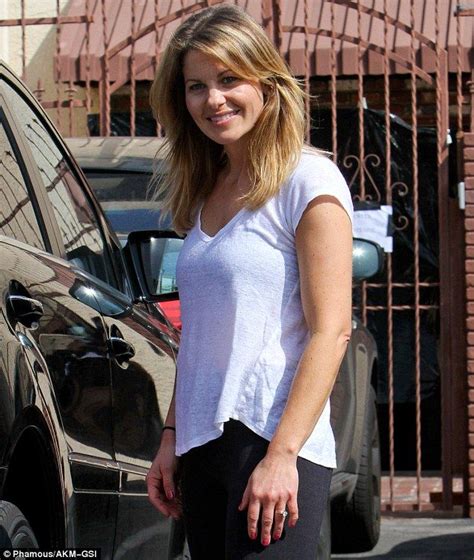 Candace Cameron Bure Showed Her Slim And Trim Figure At Dwts Practice