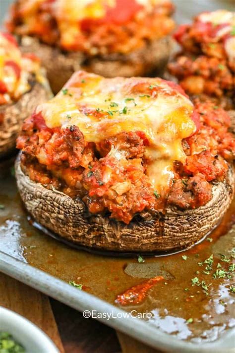What's the difference between portobello mushroom and shiitake mushroom? Stuffed Portobello Mushrooms | Recipe | Easy casserole ...