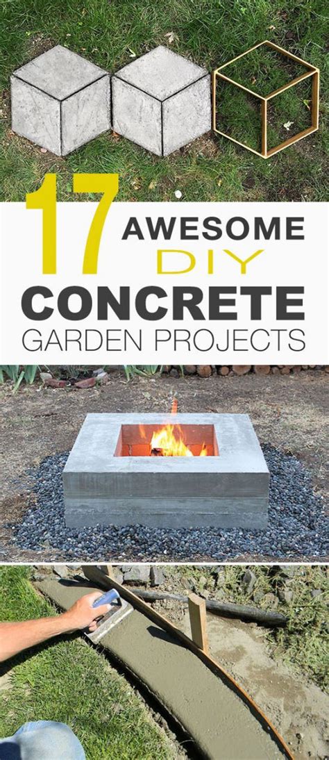 17 Awesome Diy Concrete Garden Projects The Garden Glove