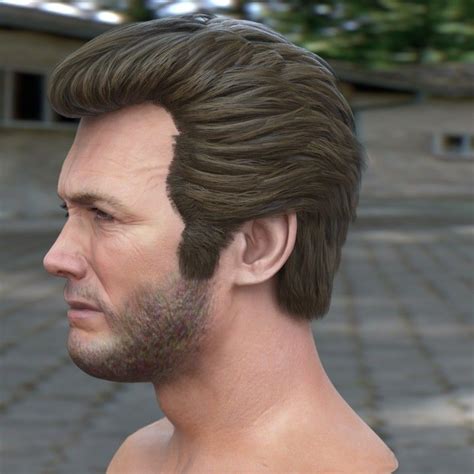 2017113d Model Clint Eastwood Head V2