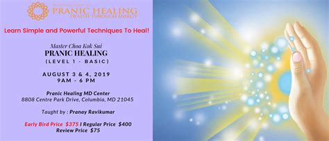 Pranic Healing Level 1 Course - Pranic Healing