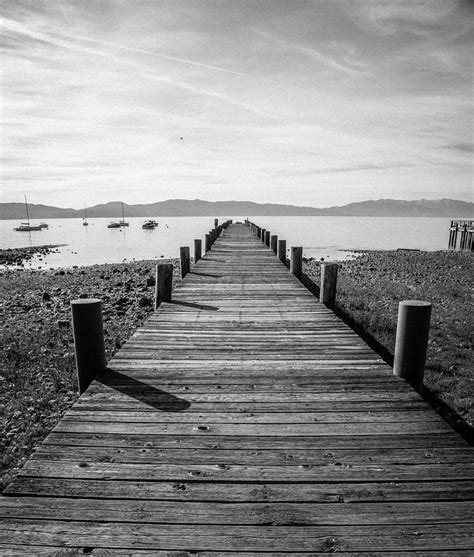 Tahoe Pier Photograph By Janet Kopper Fine Art America
