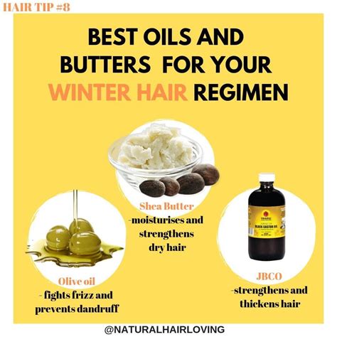 Oil your hair lightly for daily treatment. Best Oils and Butters for your Winter Hair Regimen | Hair ...