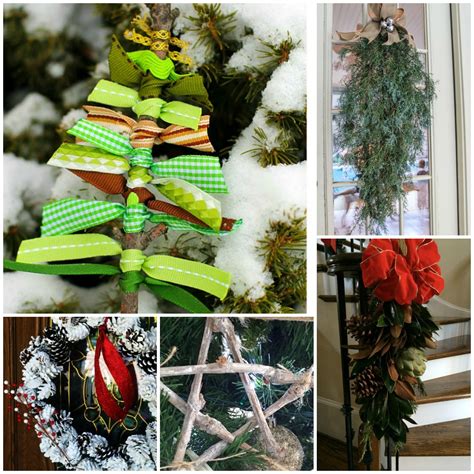 Natural Christmas Decor Ideas (aka Free Christmas Decorations!)