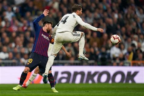 Lionel Messi And Sergio Ramos Best Clashes Football Transfer News