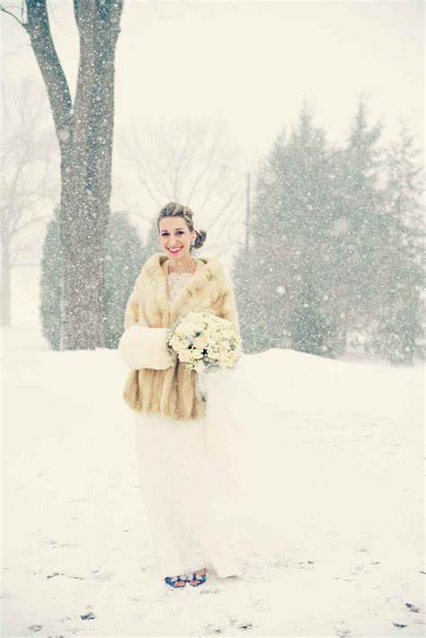 This Snowy Winter Wedding Is Simply Magical Vintage Bridal Snow