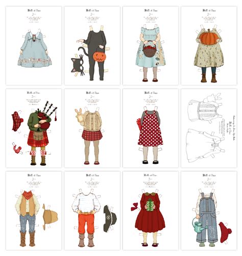 A4 Dress Up Belle Autumn Winter Clothes Download Belle And Boo