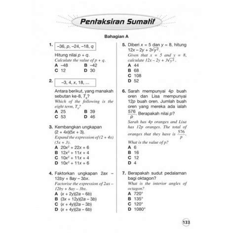 Jawapan Buku Teks Sains Tingkatan 1 Praktis Sumatif  danisoeri