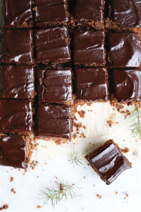 Your christmas dessert dreams come true. Healthy Gingerbread Brownies (gluten-free, vegan, refined ...