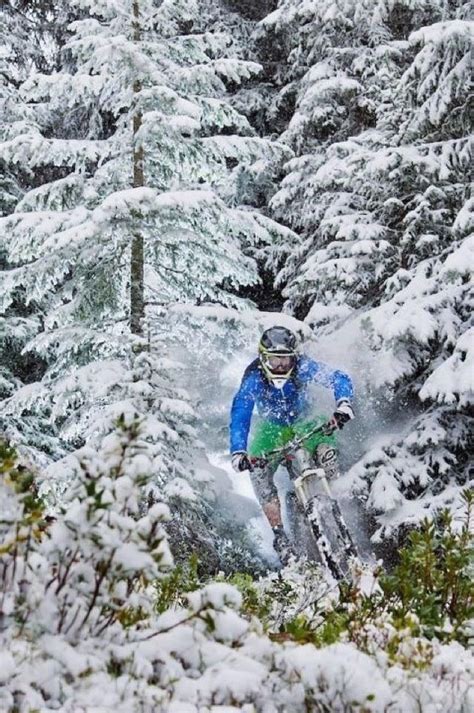 Snow Mountain Biking アウトドアアクティビティ マウンテンバイク 自転車